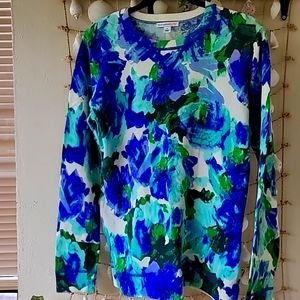 Colorful light sweater NWOT